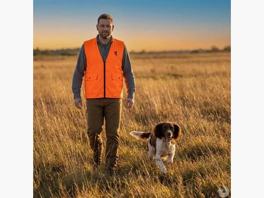 Browning X-TREME TRACKER high visibility safety vest orange