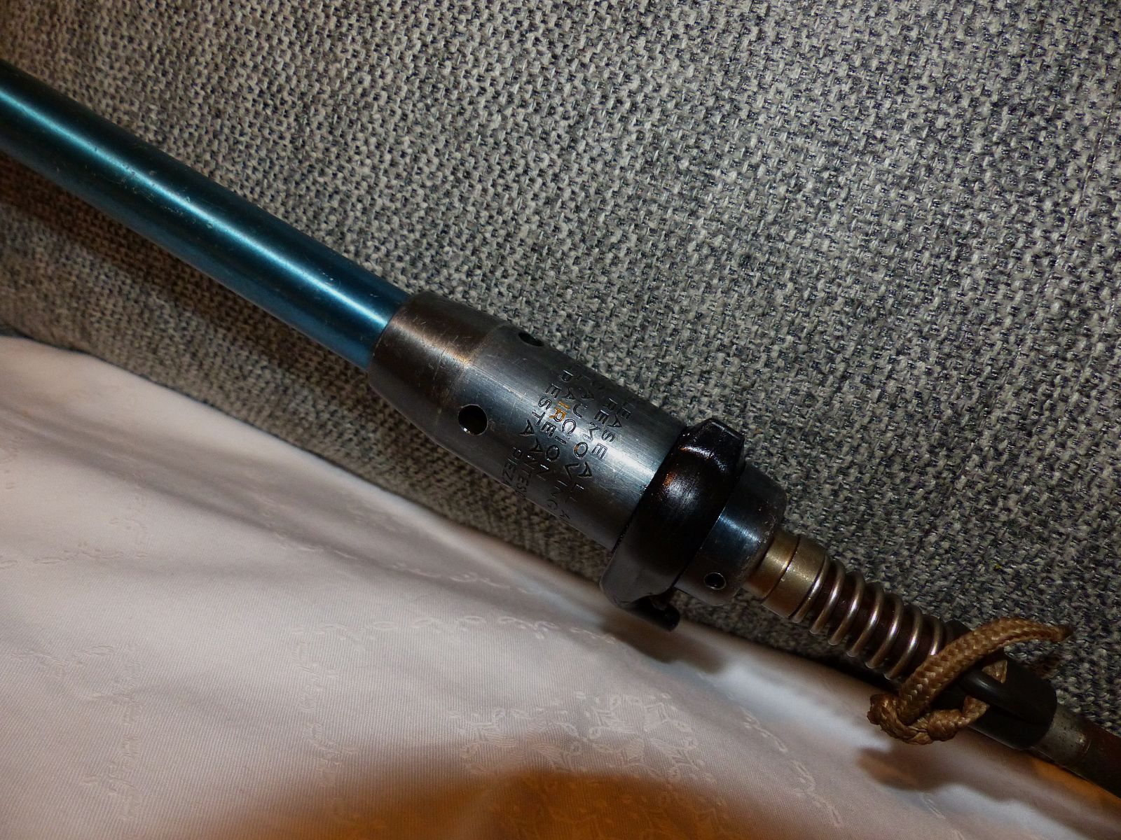 Harpune Speargun Spear Gun Nemrod Clipper mit Speer und Luftpumpe 60er James Bond 007 vintage