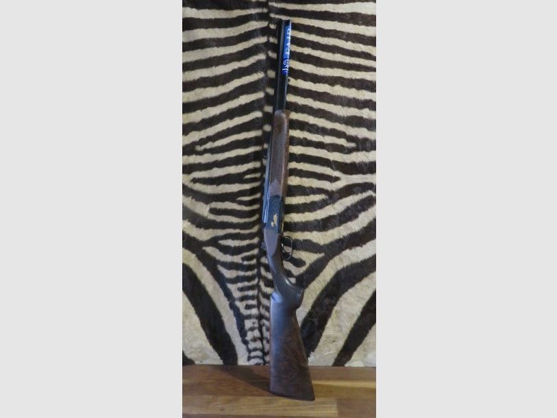 Bockdoppelflinte FAIR Premier Bascule Stahl Schwarz Kal. 9.3x74R Lauf 55 cm Einabzug Extractor, Bild 1 von 12