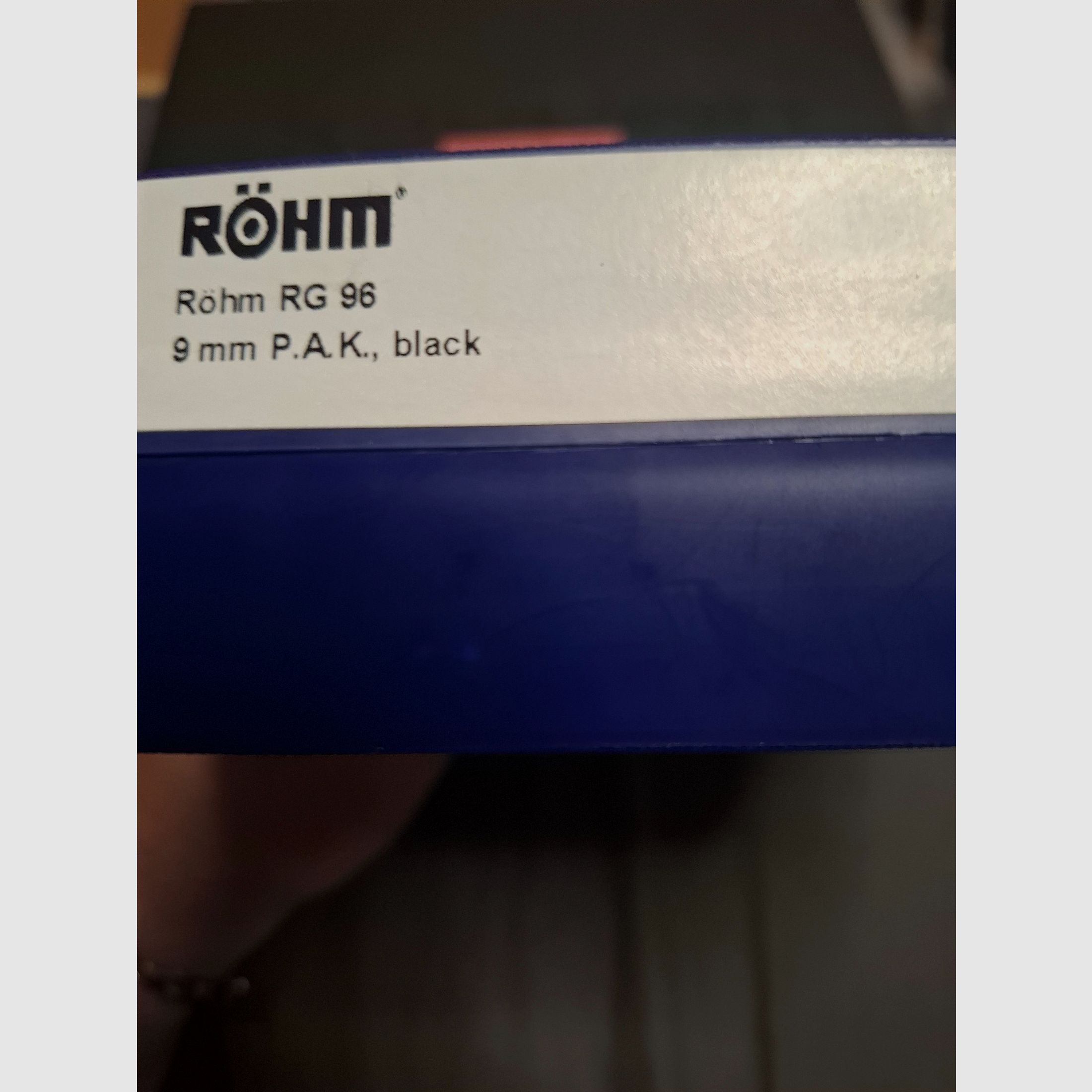 Röhm RG 96 Black  PTB 699  9mm P.A.K. , Bild 3 von 3