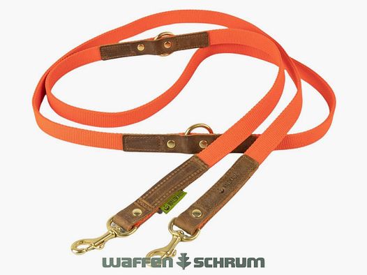 Waldkauz Umhängeleine ''Schlendrian'' / Länge 250cm Orange