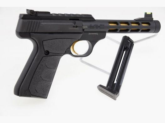 Browning Buck Mark Plus Vision Black Gold Barrel