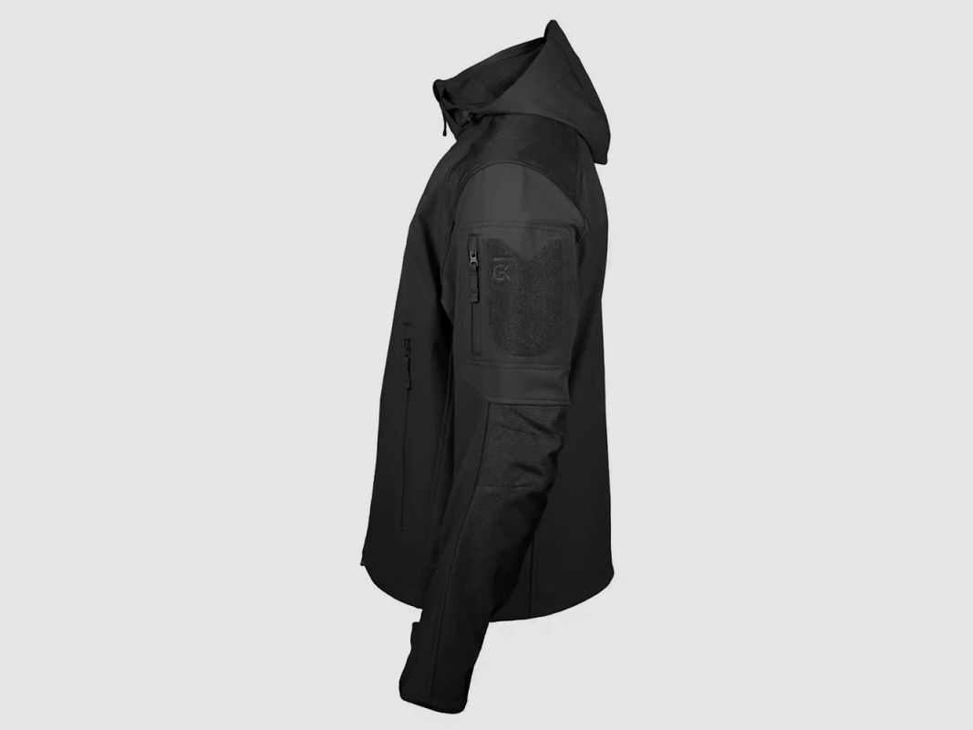 SOFTSHELL-JACKE GK DUTYCALL SCHWARZ, Bild 4 von 4