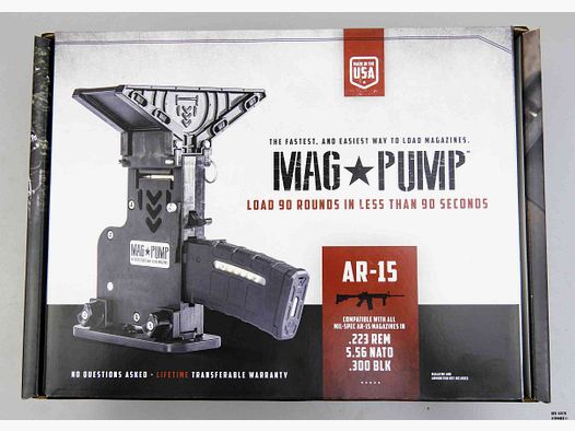 MAG PUMP AR-15 MAGAZIN 90 PATRONEN IN WENIGER ALS 90 SEKUNDEN !!