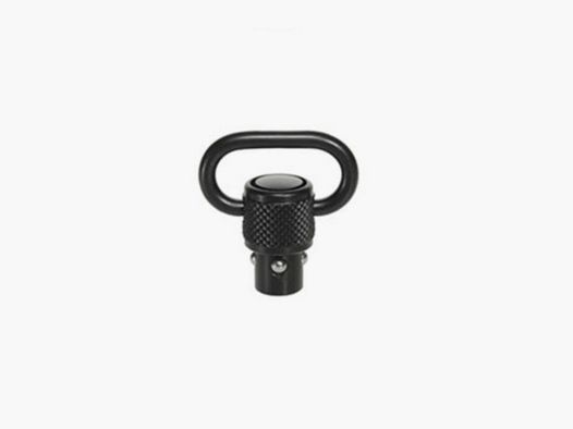 HALDER 22330.0560 Push & Go supporto per cinghia Ø 9,5 x 1,0 mm / 23mm nero