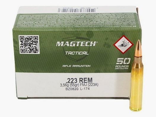 Magtech Tactical .223 Rem FMJ 55gr.