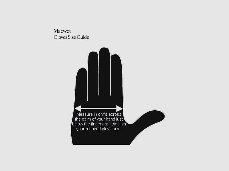 Macwet handschoen zwart, afbeelding 3 van 3