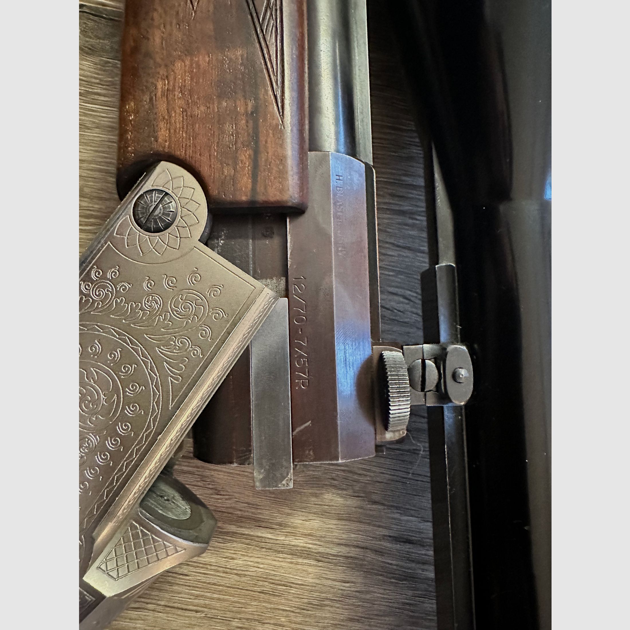 Blaser BBF, ES 70, Kal.12/70, 7x57R, Handspanner 