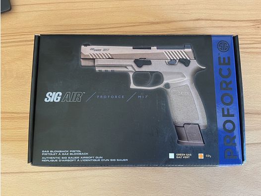 Sig Sauer ProForce P320 M17 CO2 BB-F-6mm tan