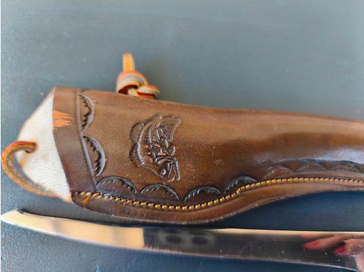 Leech Lake filletmes met bruine handgreep