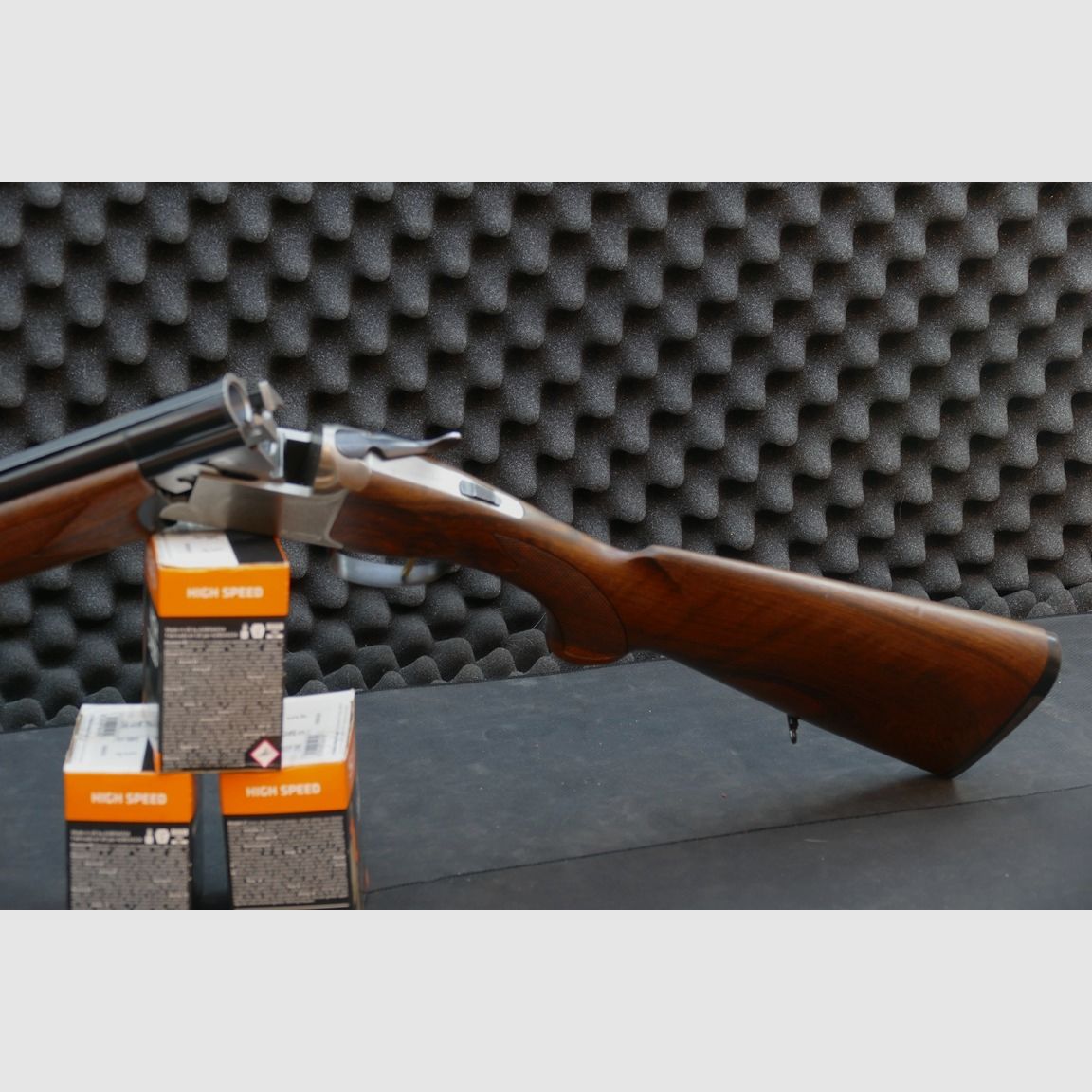 Bockdoppelflinte Sauer-Franchi – Favorit – 12/70 – verstärkter Beschuss (256)
