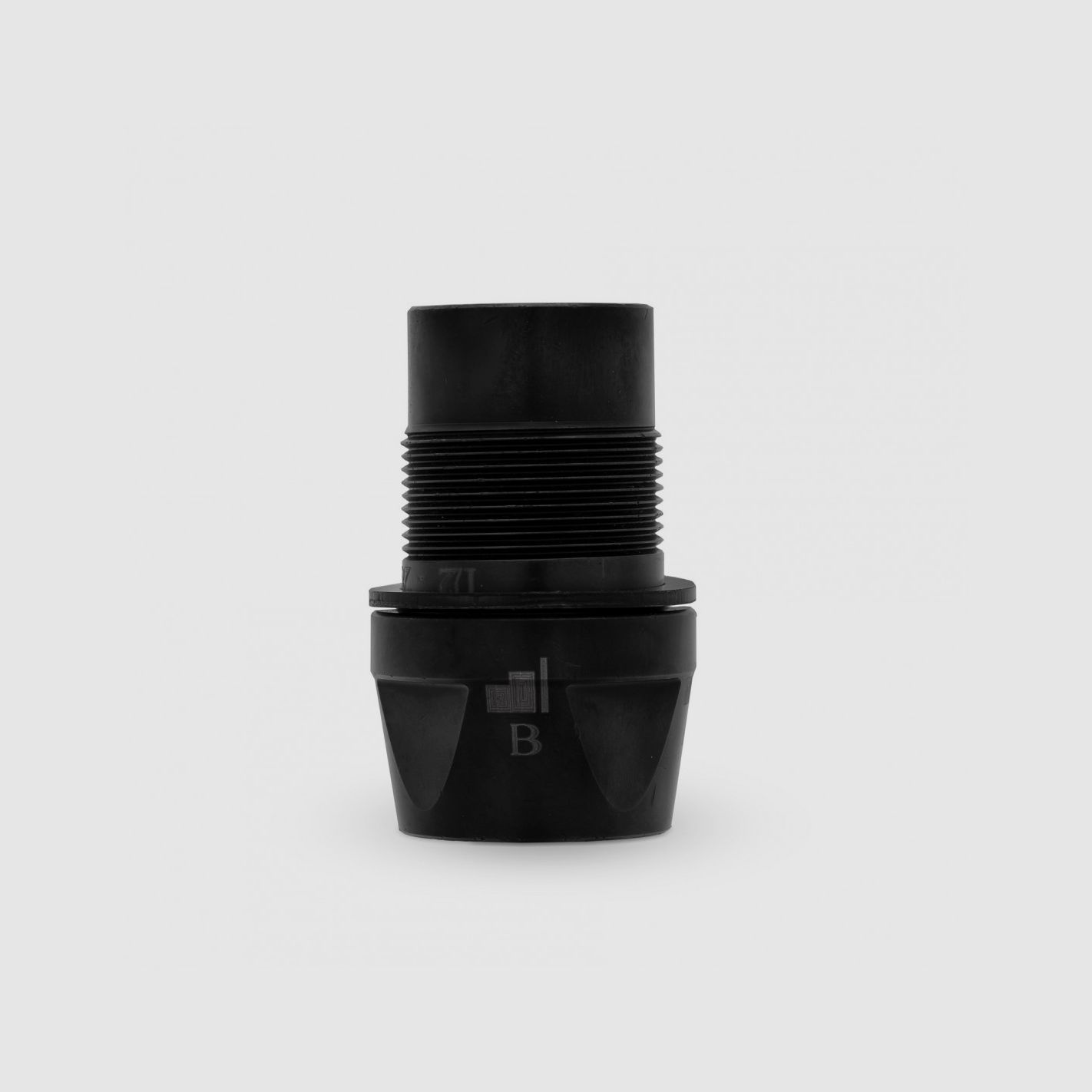 EC TUNER V2 ADAPTADOR DE ROSCA 1/2-20 NITRURADO NEGRO RECTO