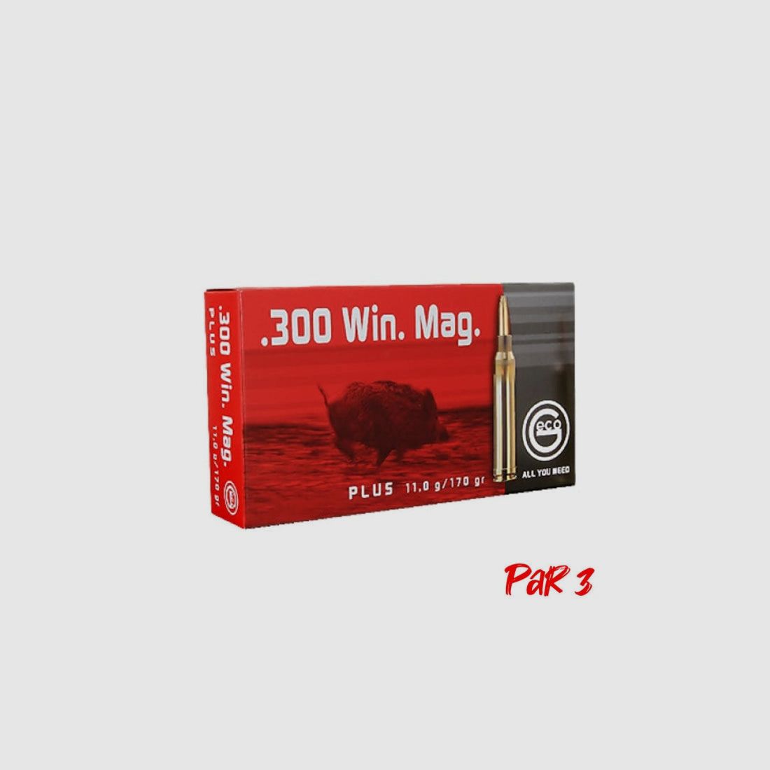 Geco Plus Nabojów - Kal. 300 Win. Mag., zdjęcie 3 z 4