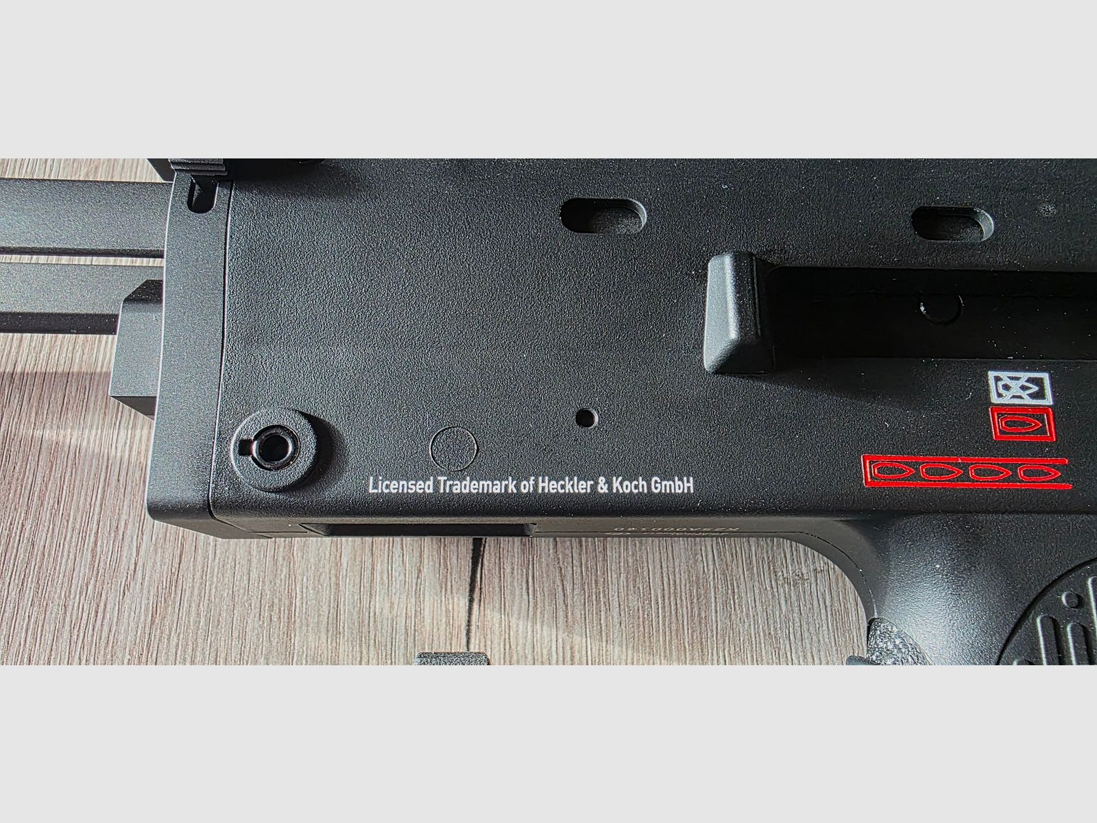 VFC MP7A1 V2 Gbb/Hpa mit Airtac Adapter und Clutch Precision Backplate