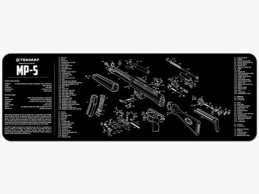 Unterlegmatte Heckler & Koch MP5