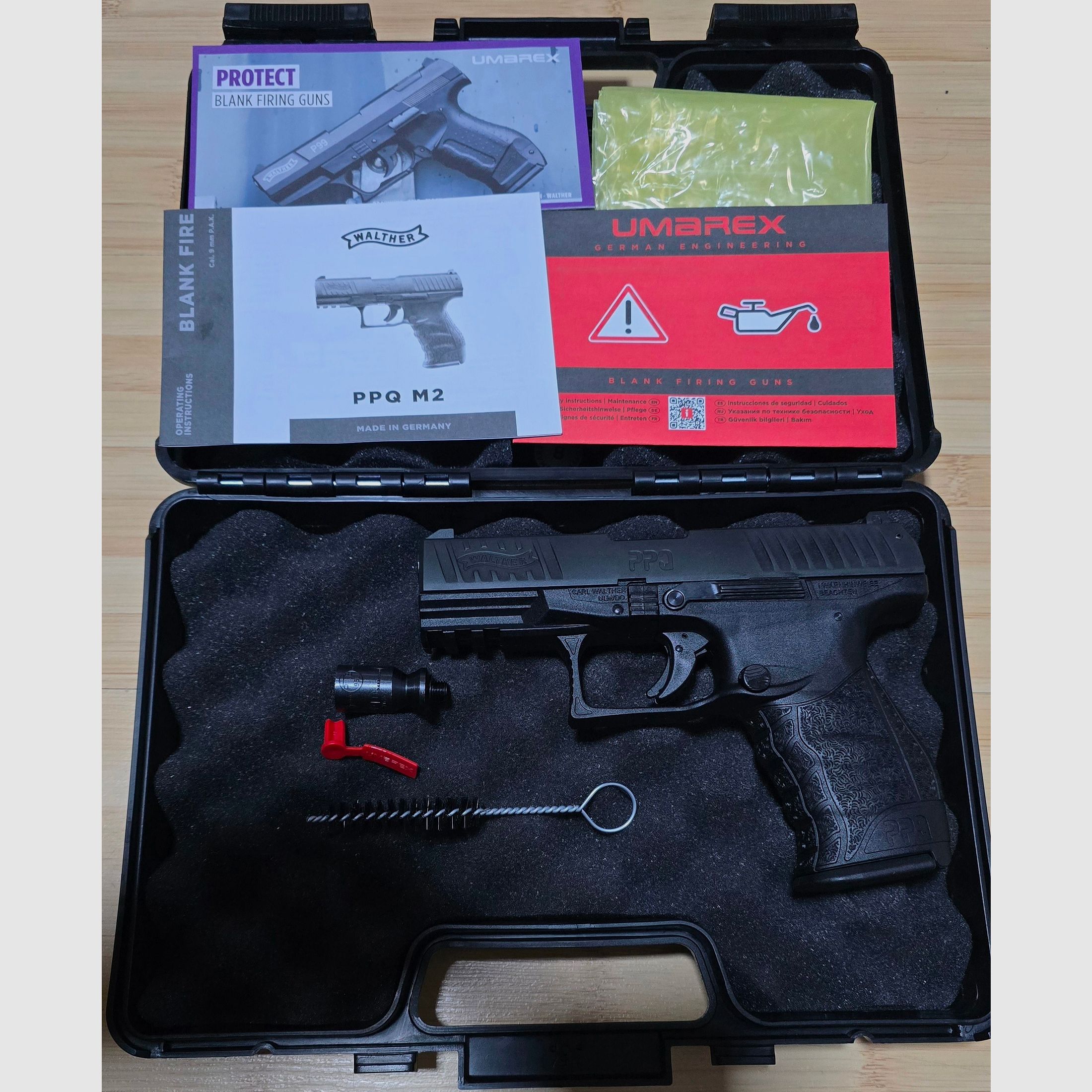 Walther PPQ pistola a salve 9mm PAK