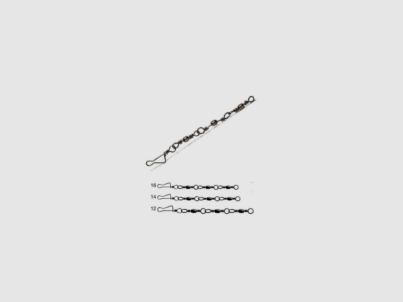 VMC 3-fach verbundene Wirbel + Clip BK 3545 VMC, Bild 2 von 4