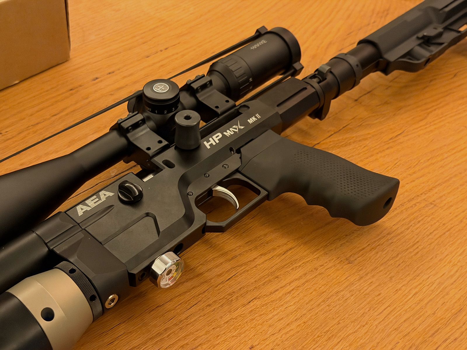 AEA HP Max MK2 + !!900 shots!! + JADS silencer + Hawke scope + lots of accessories