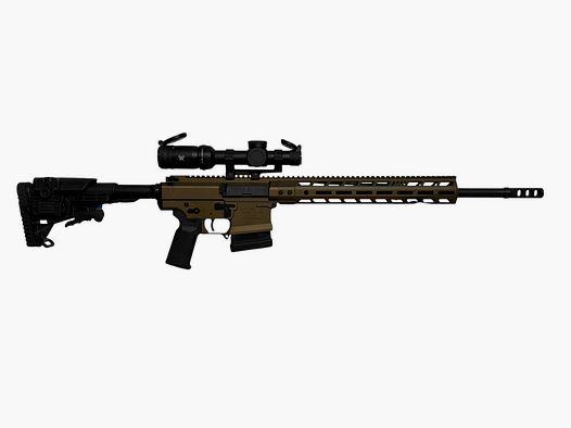 Black Creek Labs AR10 MK7 18,5" / Vortex Strike Eagle 1-8x24 FFP