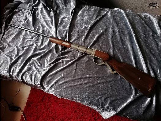 "altes" Luftgewehr mit Bügelspanner / Unterhebel