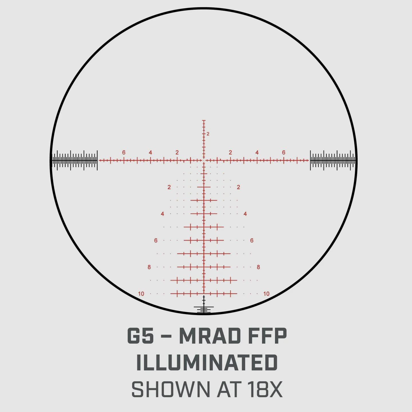 Bushnell Match Pro ED 3-18x50 lunette de tir – réticule G5i FFP