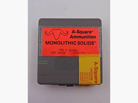 A-Square Ammunition Büchsenpatronen