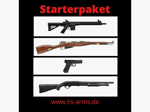 hs-arms Schießen für Jedermann - Paket 1 -Starterpaket