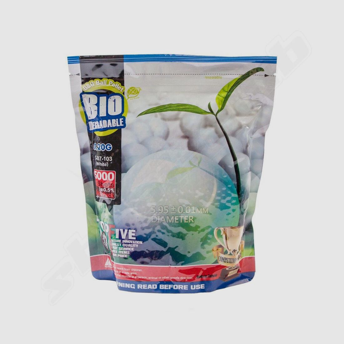 G&G Armament G&G Bio BBs 0.20g Precision 5000 shots 6mm 1kg bag