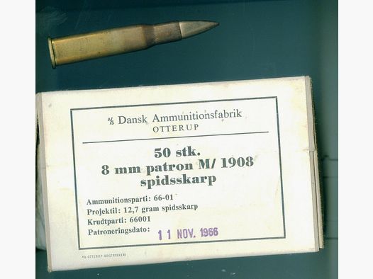 8X58 RD Original Patronen