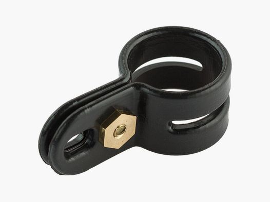 Gänsebefestigungsringe aus Kunststoff Schraub-Gänsebefestigung braun – Durchmesser 18 mm