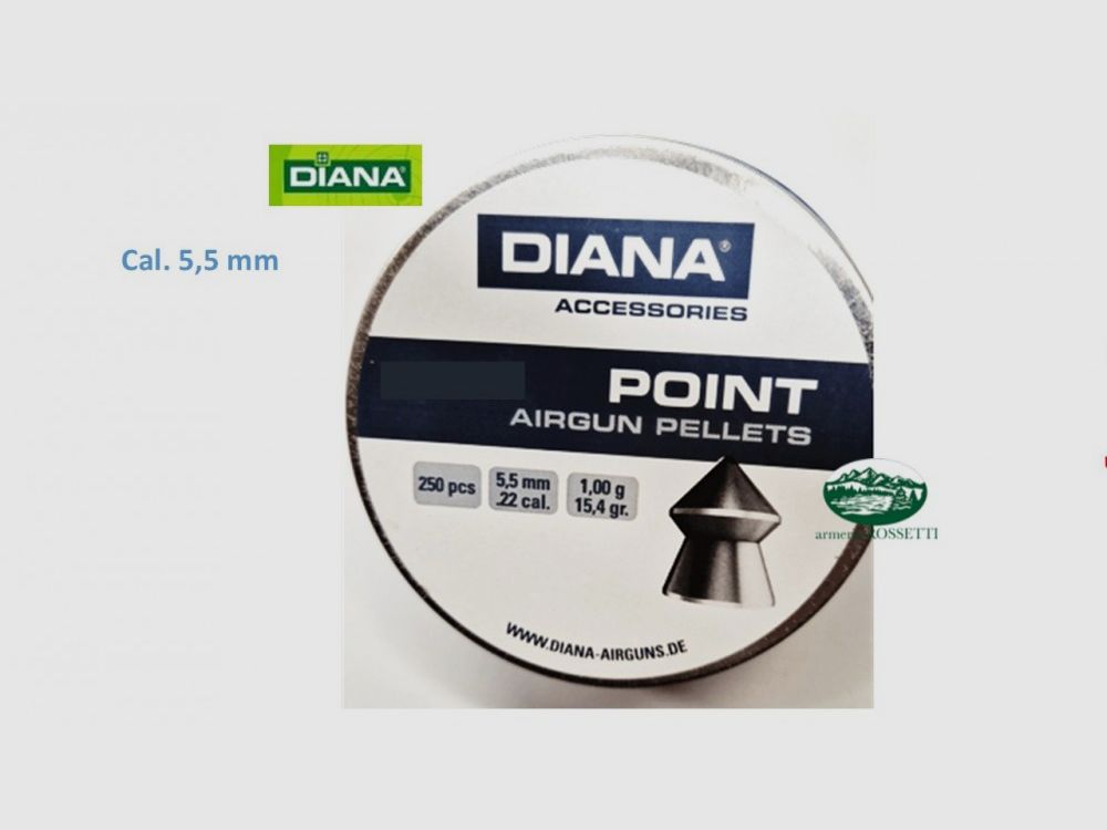DIANA Geschosse Point Kal. 5,5mm 15,4gr.