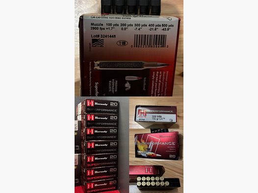 Hornady Superformance .308 Win. CX 150gr.