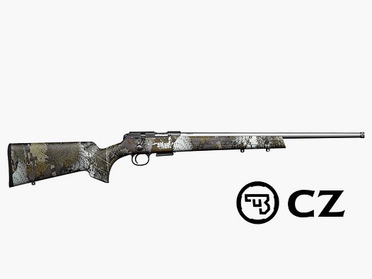 CZ457 CAMO STAINLESS 20", Kaliber .22lr || Repetierbüchse