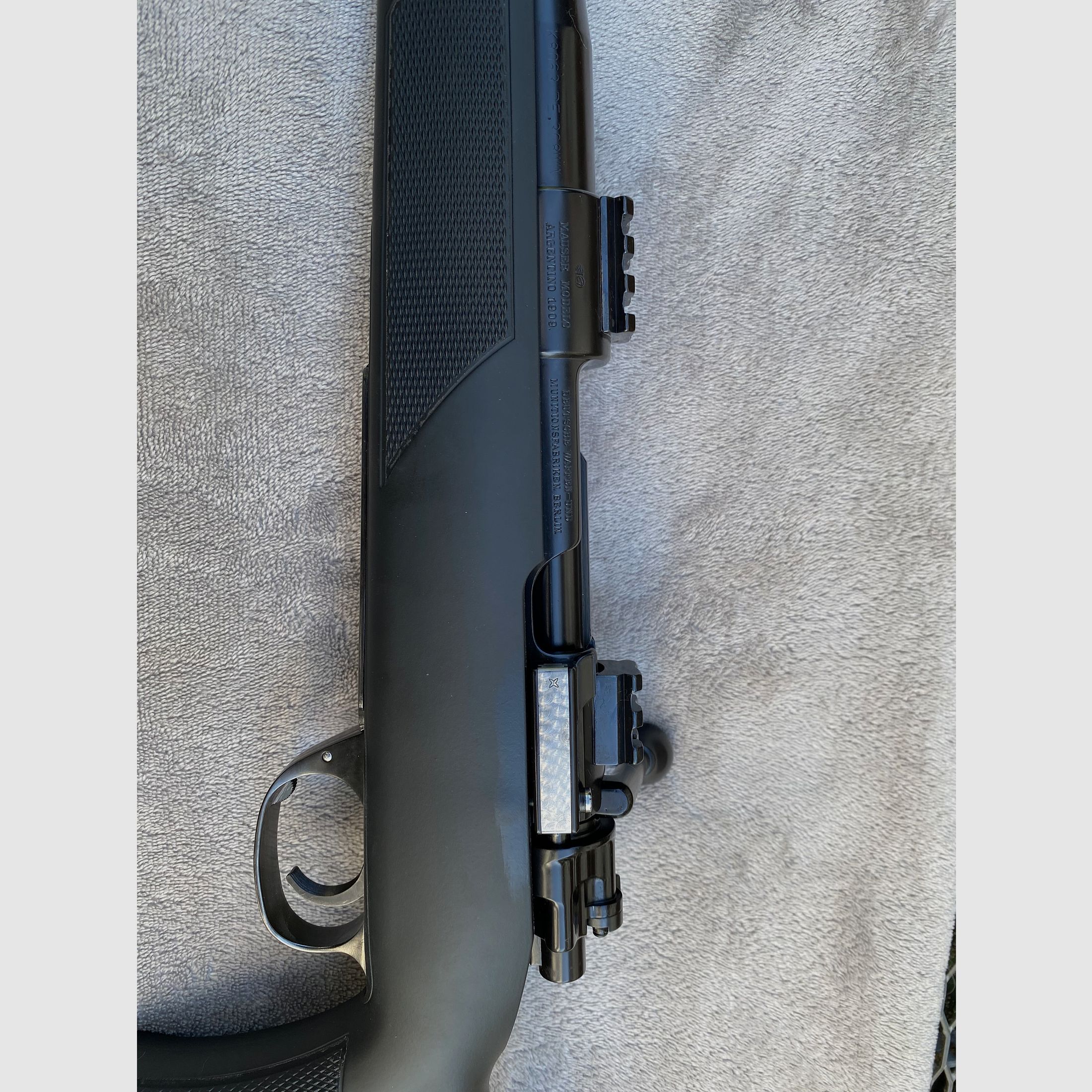 Mauser 98, DWM Argentin gunsmith work, custom rifle .308 Win