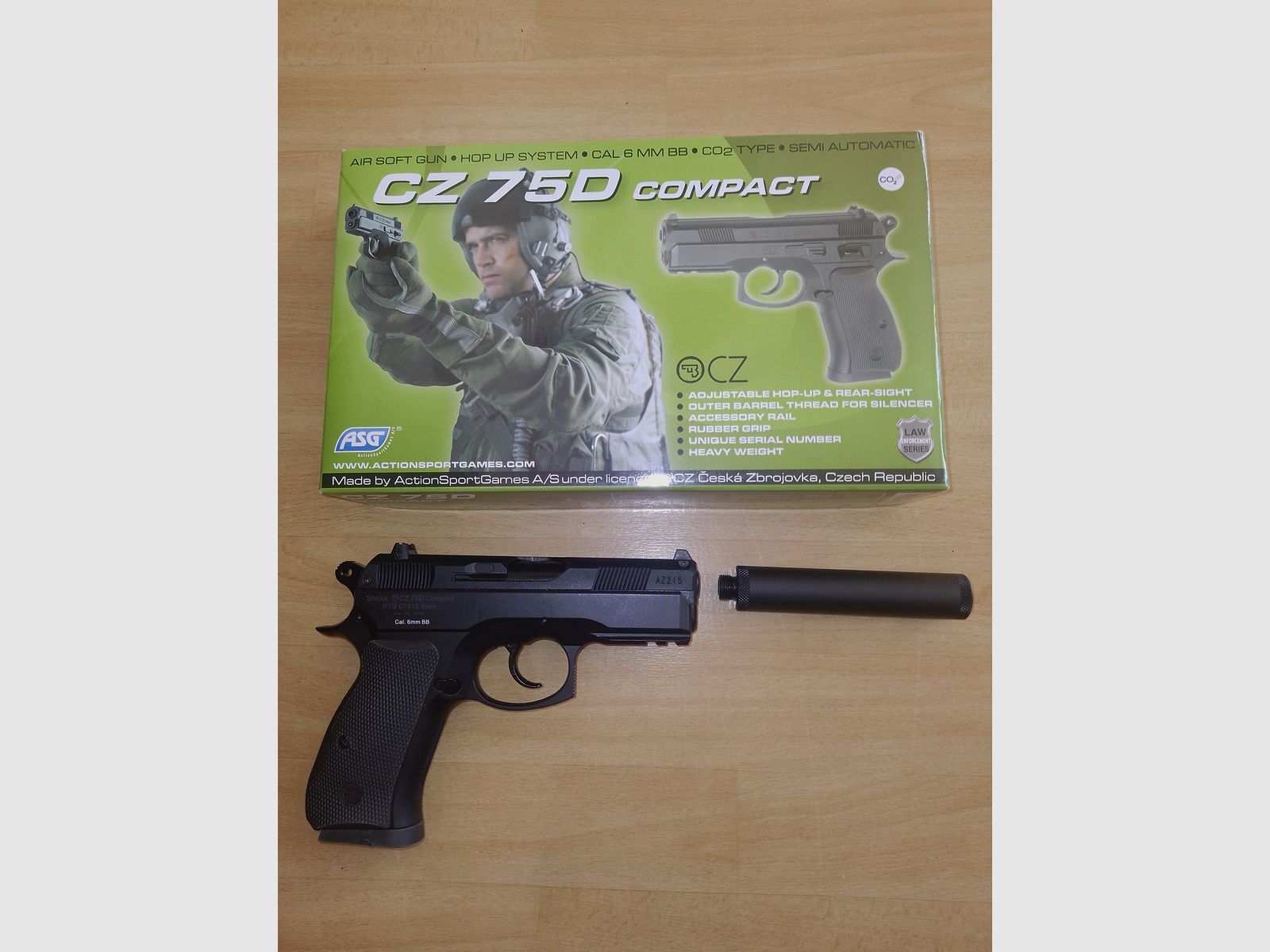 CZ 75 D Compact CO2 