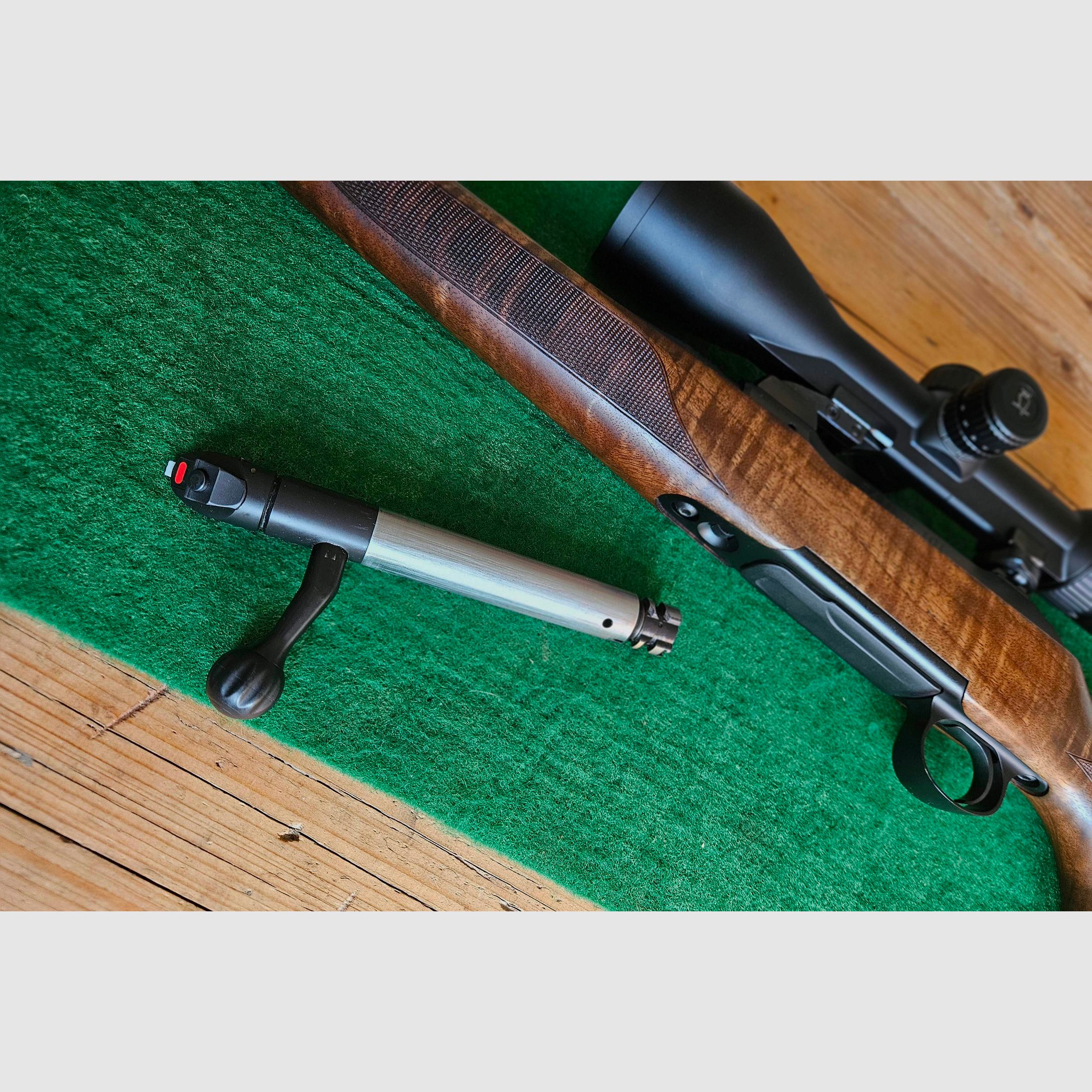 Sauer 101 mit Zielfernrohr 2-12x50 - no  202 Mauser M12 98 Heym SR 21 30 .270 .308 .30-06 7x64
