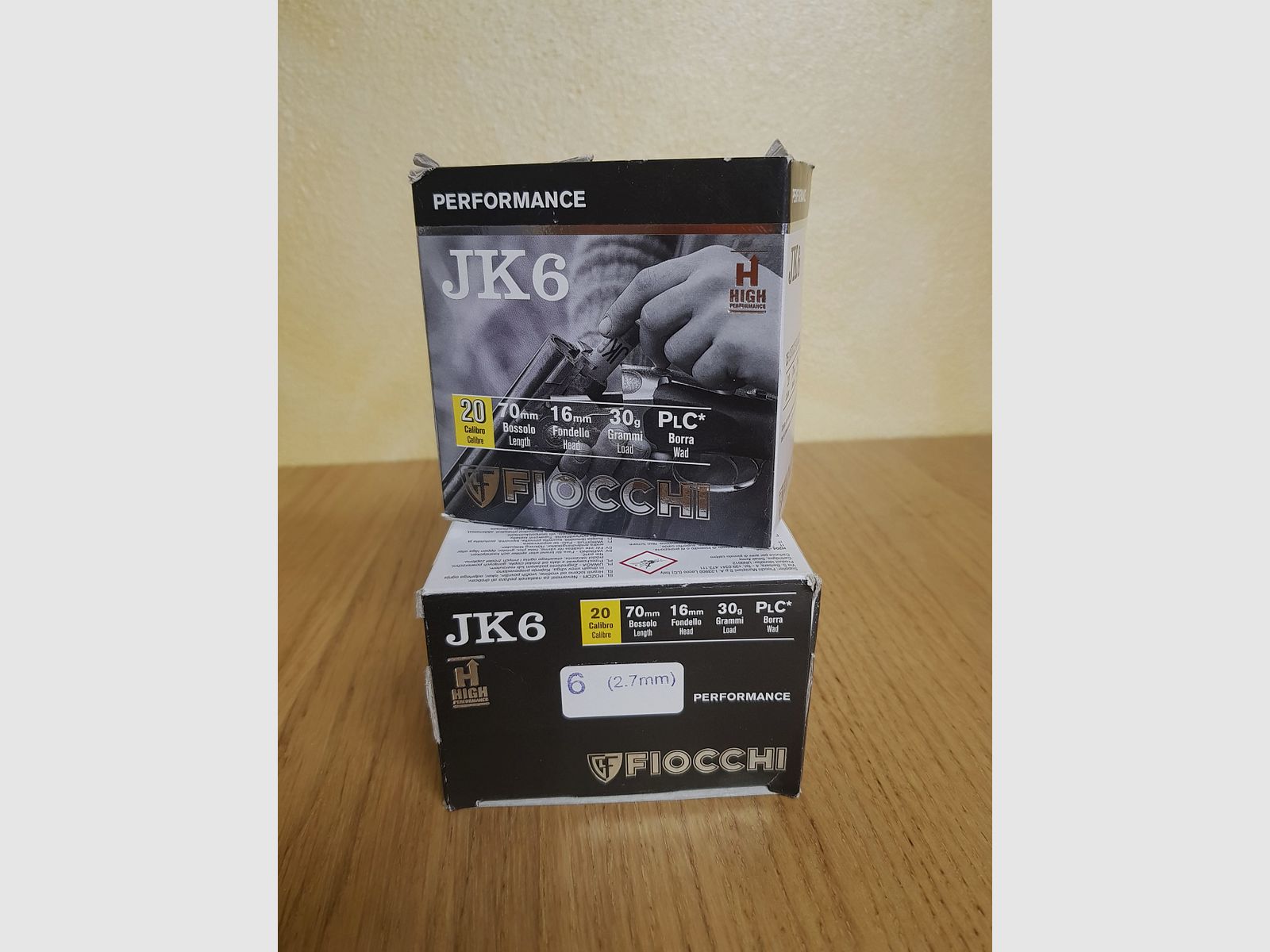 FIOCCHI AMMUNITION SHOT JK6 PERFORMANCE CAL. 20