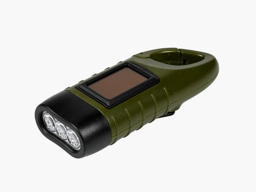 Lampe de poche LED "Twin Power Dynamo" en vert