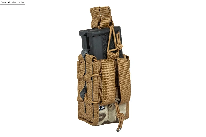PRIMAL GEAR Open II porte-chargeurs double universel – Multicam, image 11 sur 12