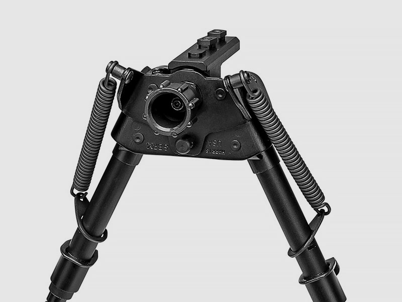 HARRIS bipod S-BRM M-LOK with swivel joint, with notches