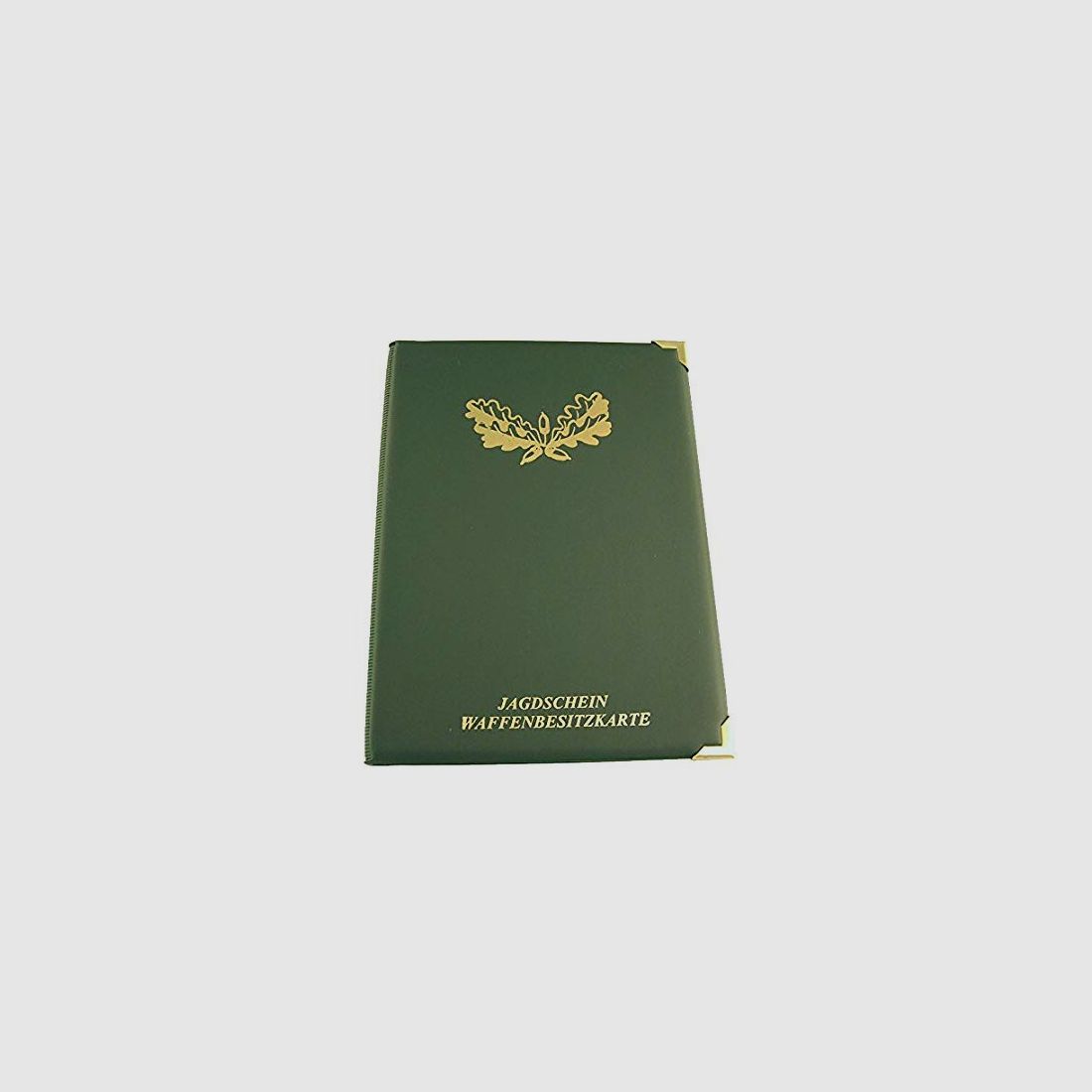 Hunting license case oak leaves