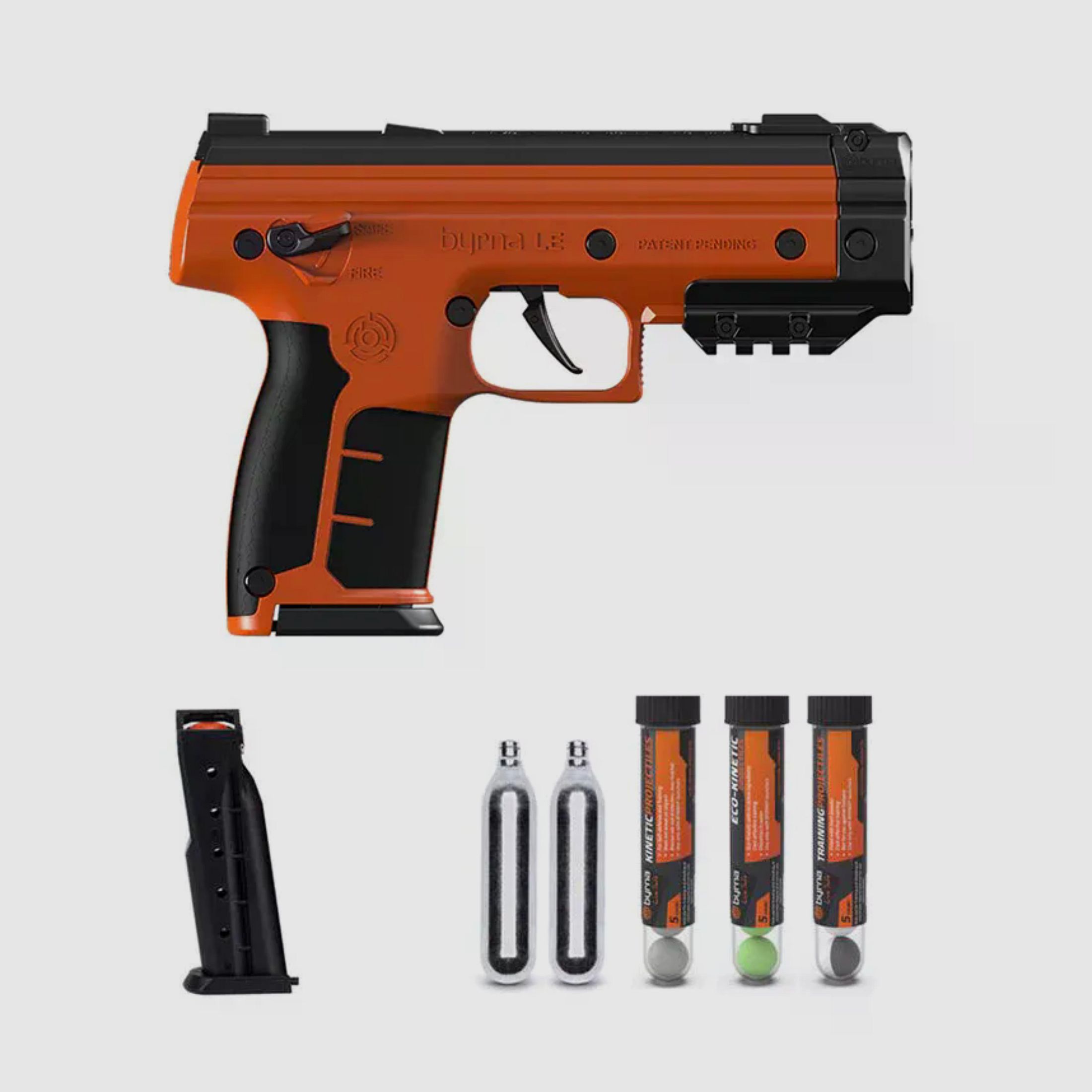 BYRNA Training Markers LE .68 Kinetic Kit Oranje, afbeelding 1 van 6