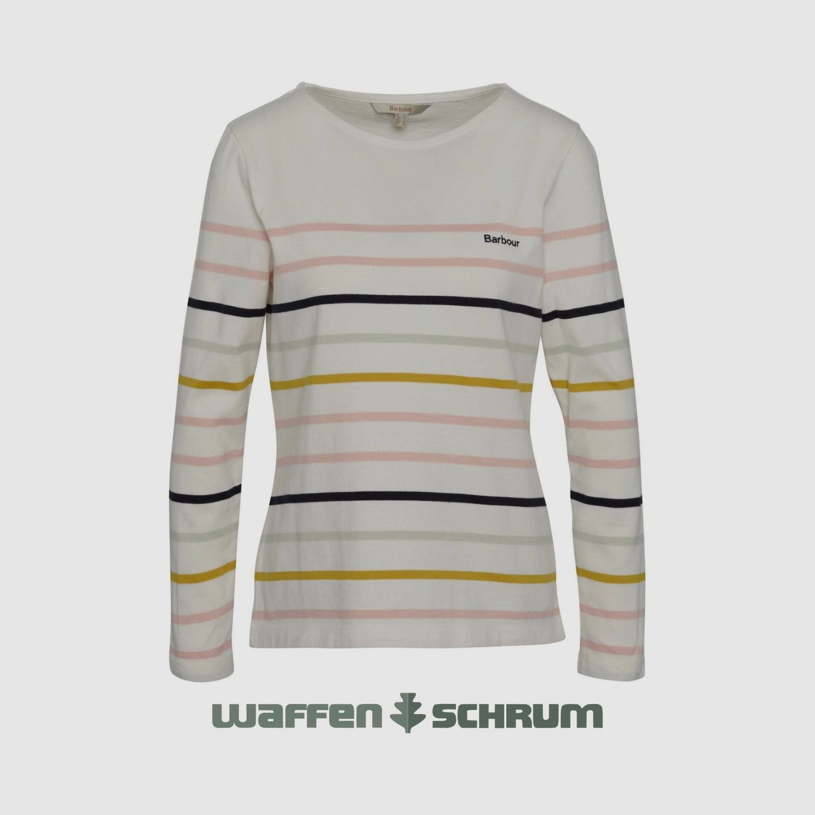 Barbour Langarmshirt Hawkins Cloud Stripe