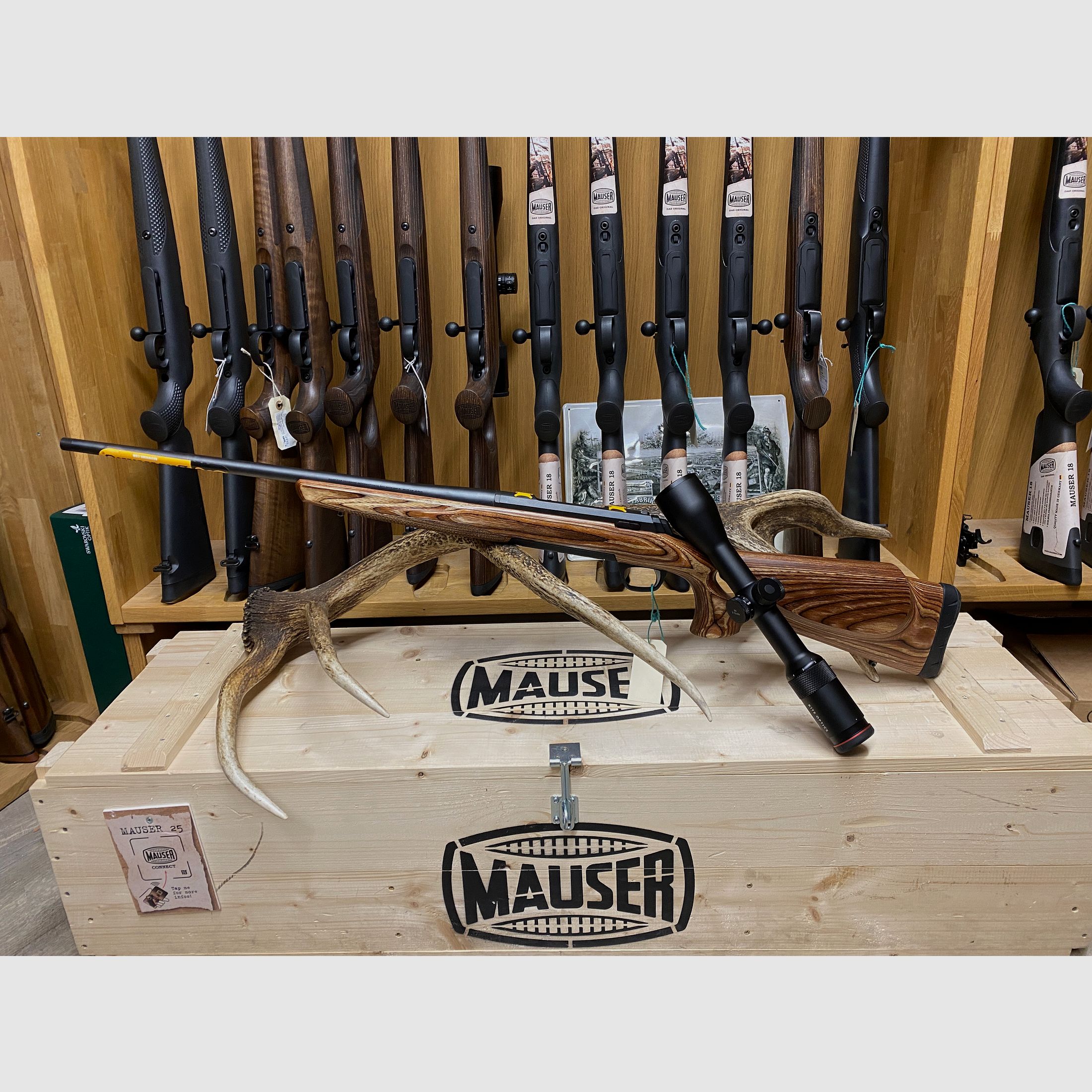 Browning X-Bolt Hunter Eclipse, mit Kite B6 2-12x50