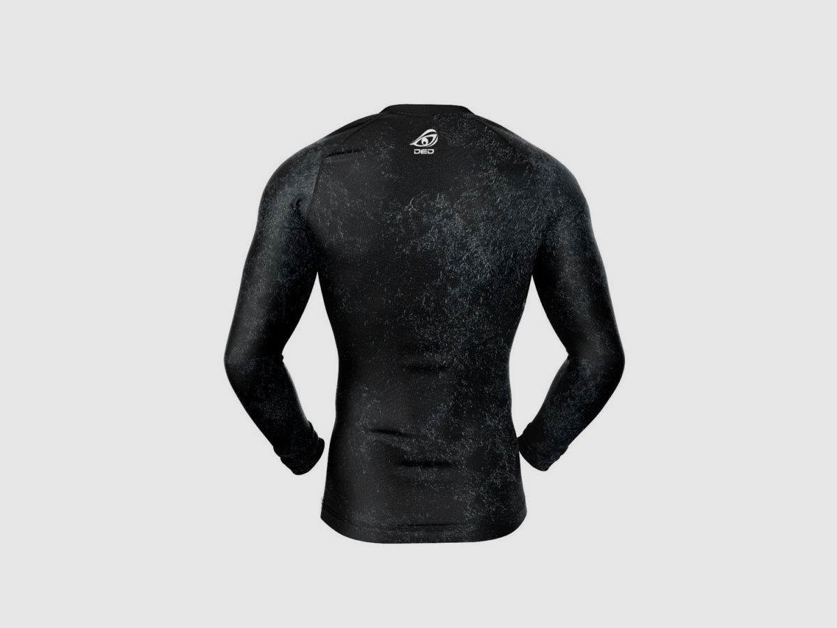 DED STI Competition Long Sleeve Compression T-shirt Dark, size: S, Clothes type: Kids, image 2 sur 3