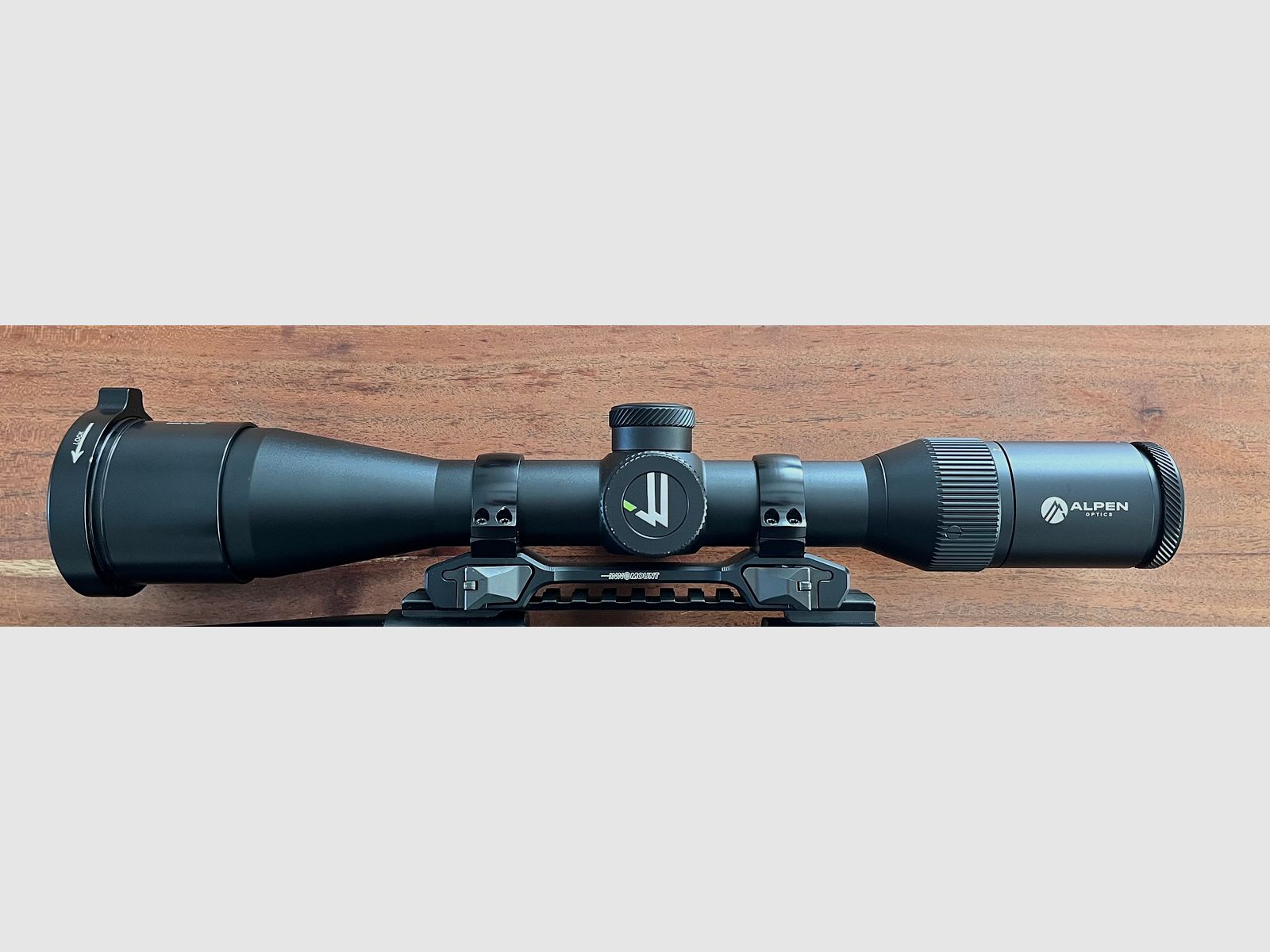 Alpen Optics 2-12x44 Zielfernrohr  innomount Picatinny 30mm Rusan MAR FX 52mm