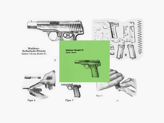 Nachdruck Bedienungsanleitung Pistole Walther Modell 4