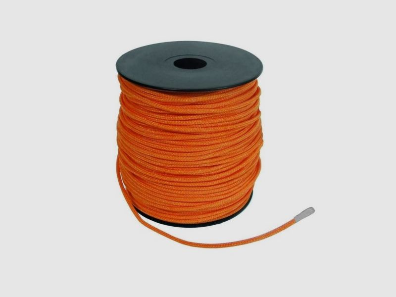 ADC KABEL GEFLOCHTEN Ø 1,5MM ORANGE FLUORESZIEREND