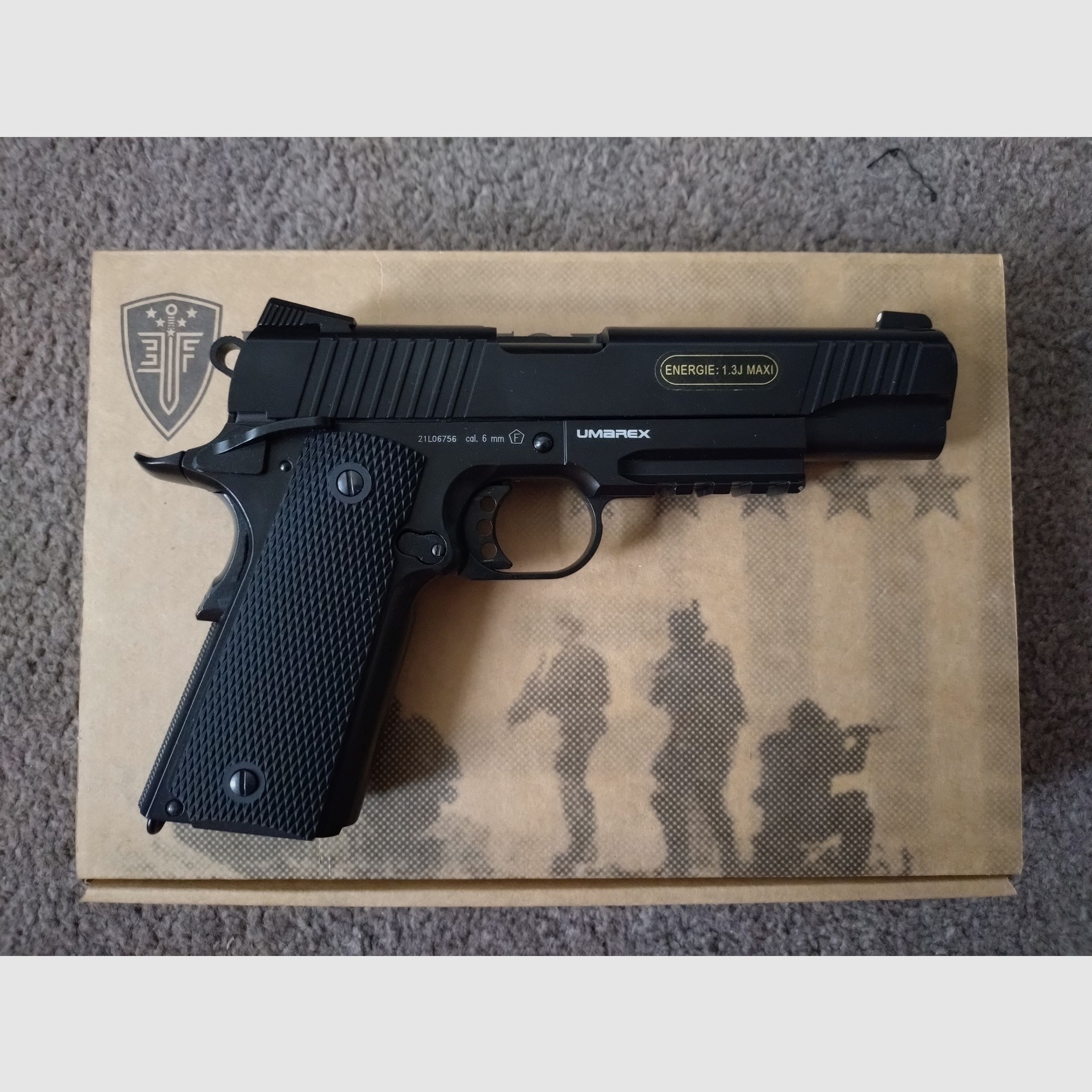Elite Force 1911 TAC Co2 Airsoft