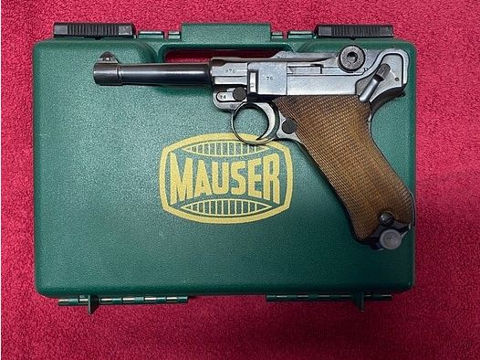Auflösung meiner Sammlung: Mauser P08 (S/42) – Bj. 1937 - nummerngleich 